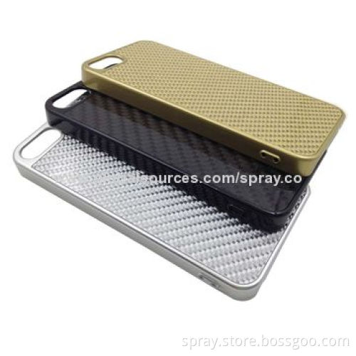 Carbon Fiber Cases for iPhone 5S, PC with Carbon on Back, Scratch-resistant and UV Coating